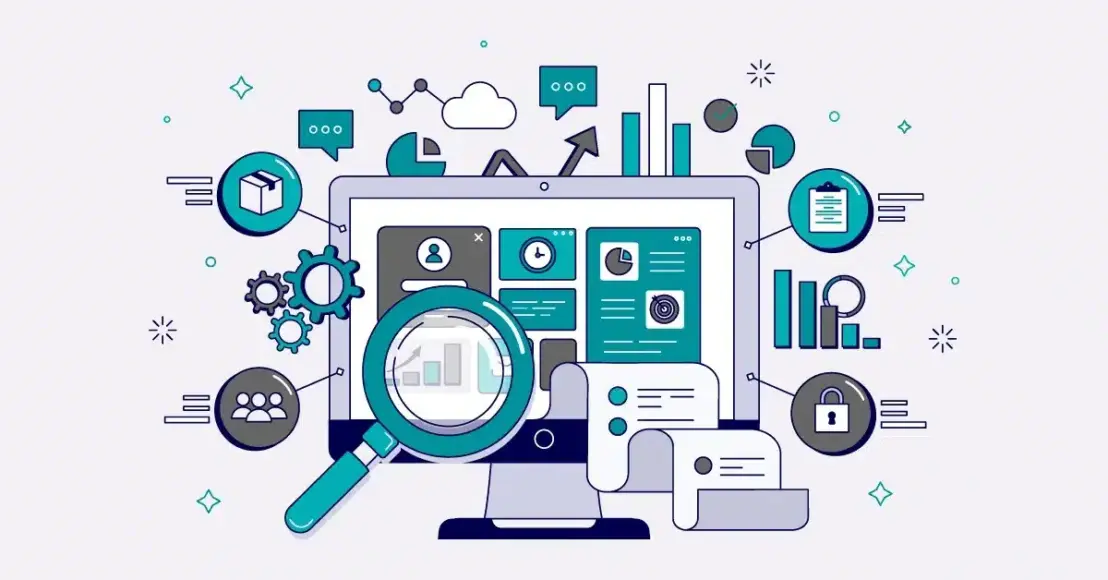 Imagen que asemeja a una auditoria de una página web